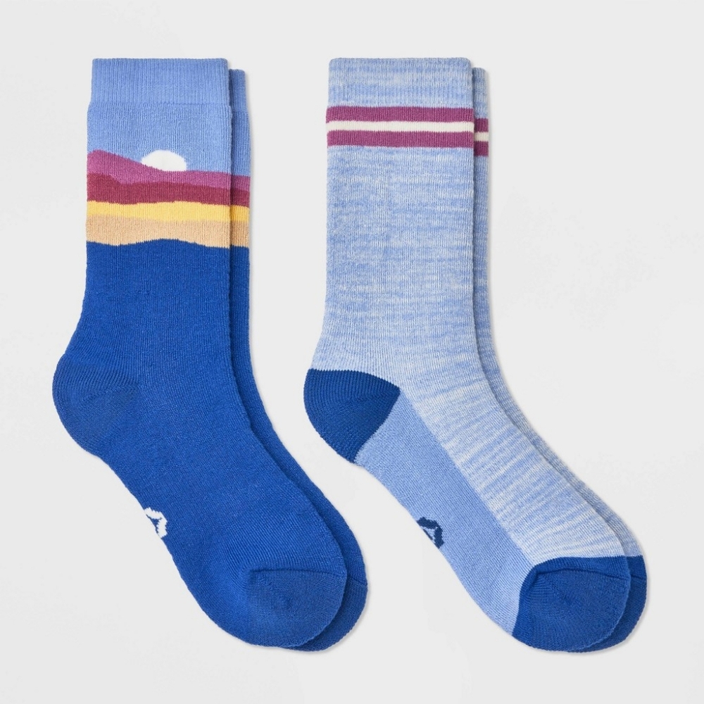 2pk Outdoor Crew Socks